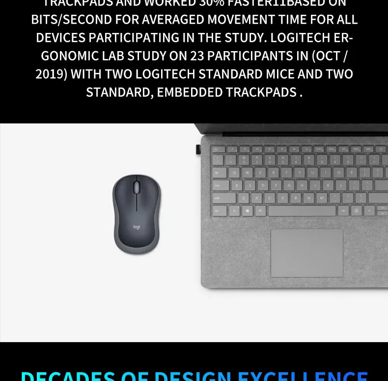Logitech G304 M185 Eco-Friendly Wireless Mouse, Silent and Low Power, Ideal for Home, Office, and Study, Best Value Choice