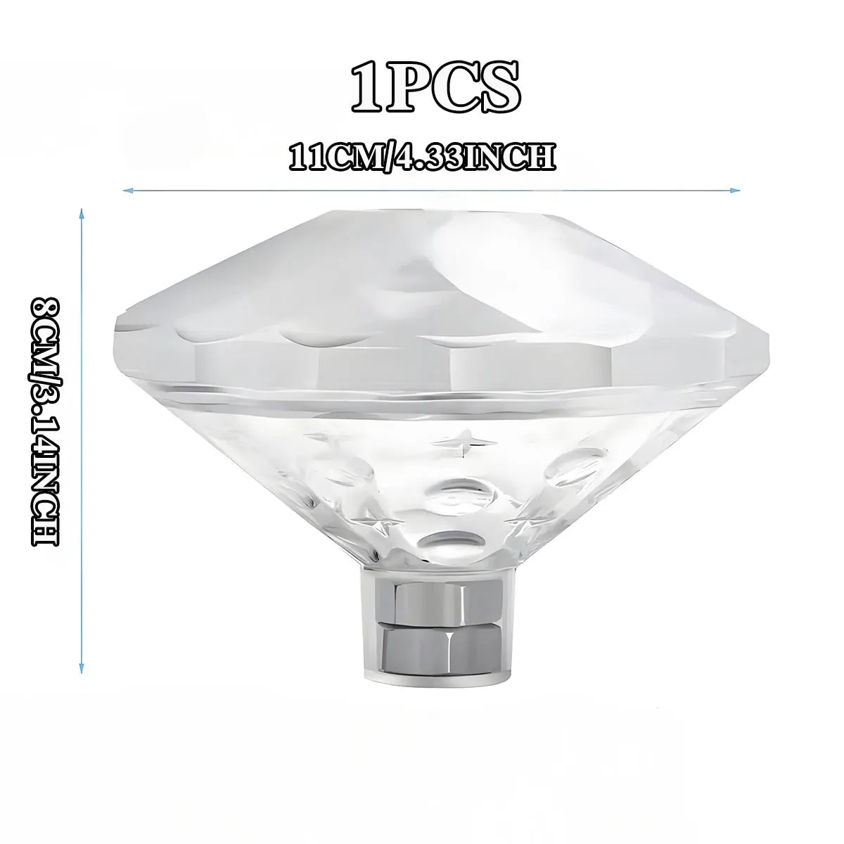 Floating Underwater Light RGB Submersible LED Disco Light Glow Show Swimming Pool Hot Tub Spa Lamp Bath Light
