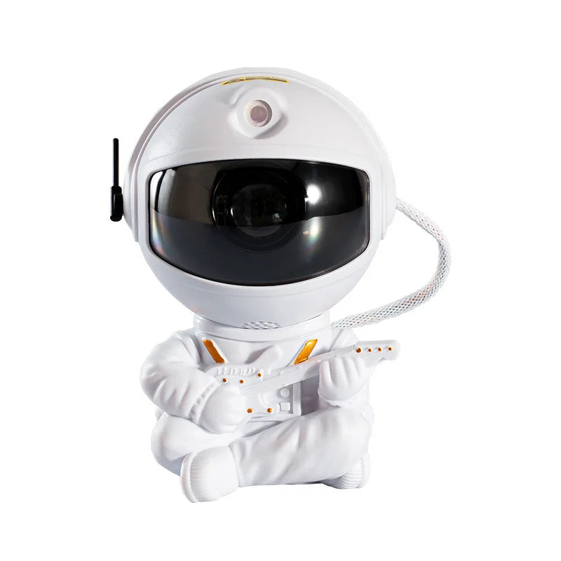 Starry Sky Astronaut Projection Lights Rocket Astronaut Galaxy Projection Night Light Atmosphere Lights Adult Gift Bedroom Decor