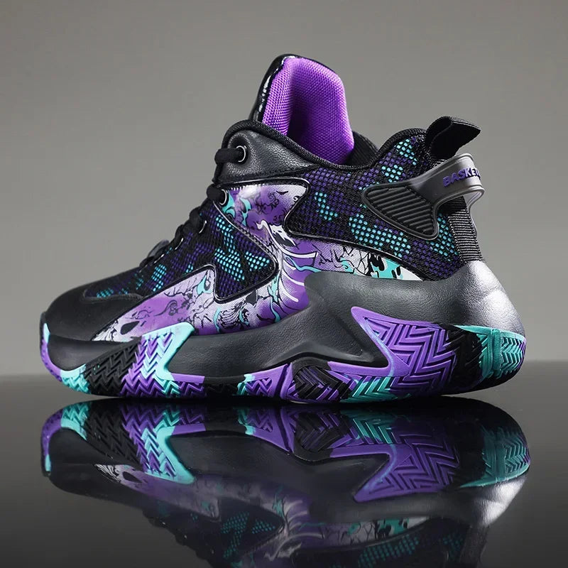 Basketball Shoes Breathable Confortable Sports Shoes Training Athletic Basketball Sneakers Men Zapatos De Mujer Tendencia 2025