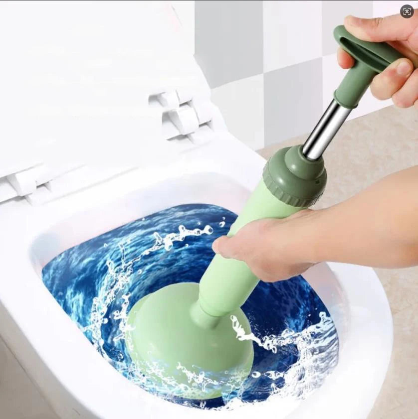 Silicone Toilet Pipe Plunger Vacuum Suction Cups High Pressure Pump Anti Blocking Unblocking Pipeline Drain Household Reusable