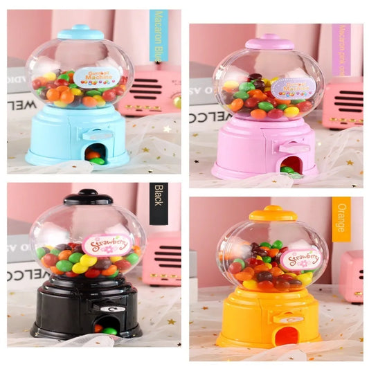 Sweets Candy Machine Cute 8 Colors Bank Deposit Box High Quality Plastic Money Saving Bank Dispenser Candy Dispenser Lovers Gift