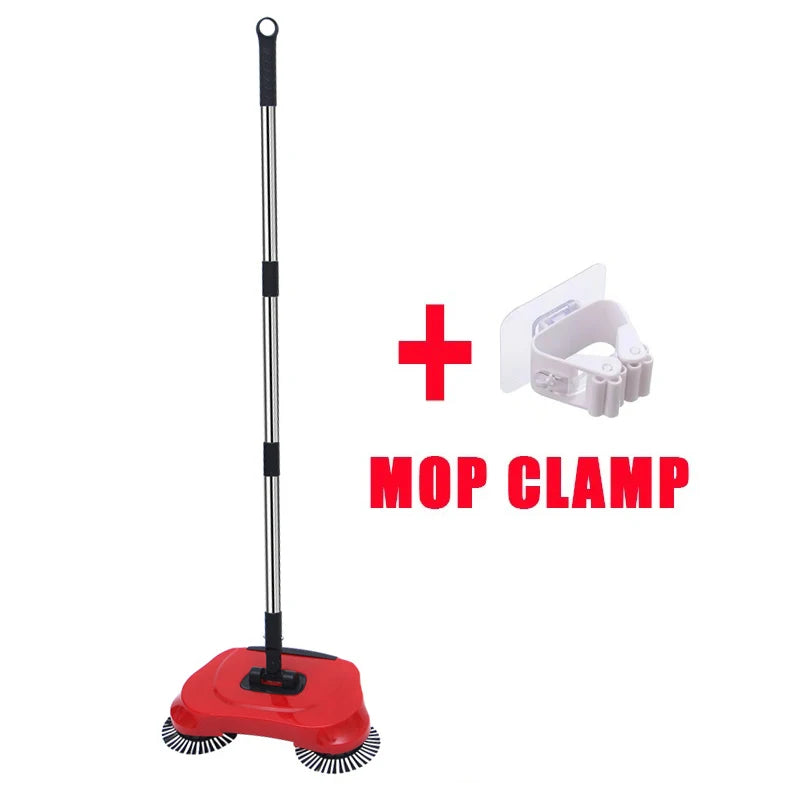 Lazy Sweeper Multifunctional Household Hand Push Vacuum Cleaner Without Dead Corners Broom Dustpan Combination Mop Household
