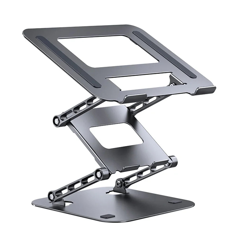 New Foldable Laptop Stand 3 Layer Adjustable Height Metal Notebook Stand Tablet Stand for Laptops/tablets/mobile Phones