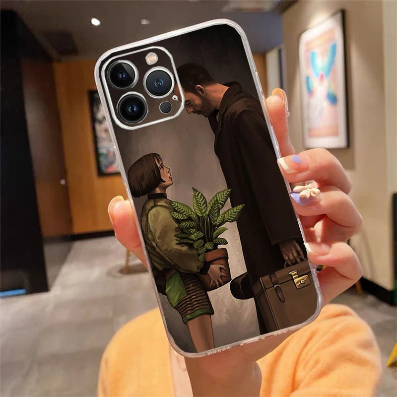 Phone Case For iphone 17 Air 17 16 Pro Max 15 14 13 Pro Max 15 16 Pro 15Plus Leon Matilda Natalie Portman