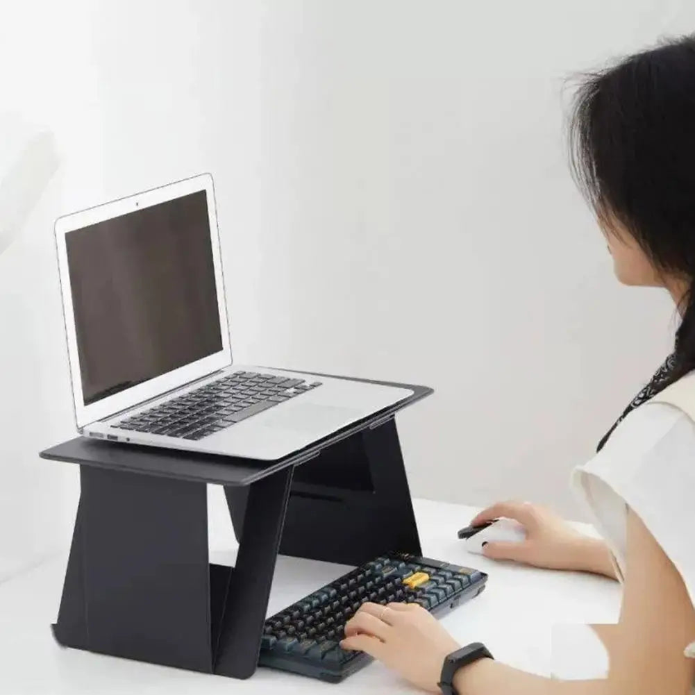 Multi functional foldable laptop stand, book desk,tablet stand,food tray,waterproof and moisture-proof,essential for lazy people
