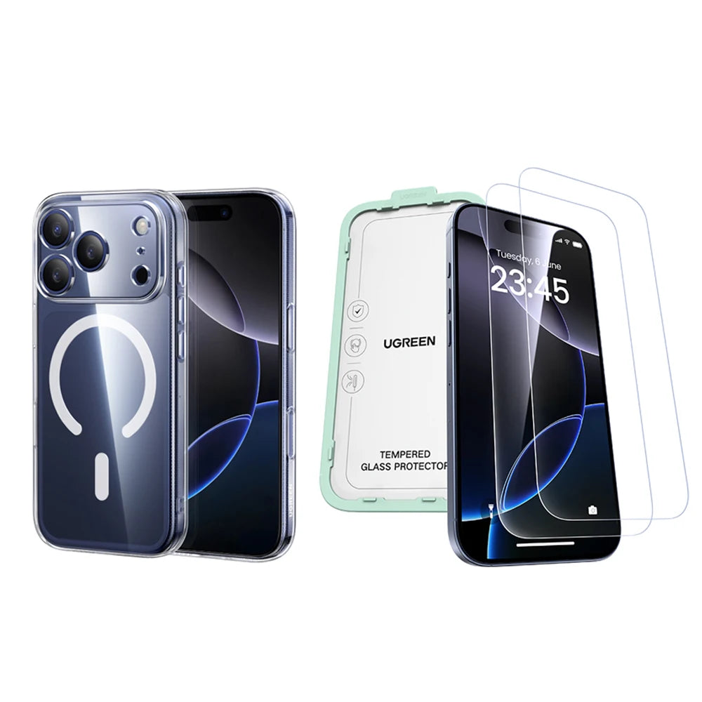 UGREEN Magnetic Case for iPhone 17 Pro Max Case Shockproof Cover for iPhone 17 Pro Max Plus 17pro Macsafe TPU Cases