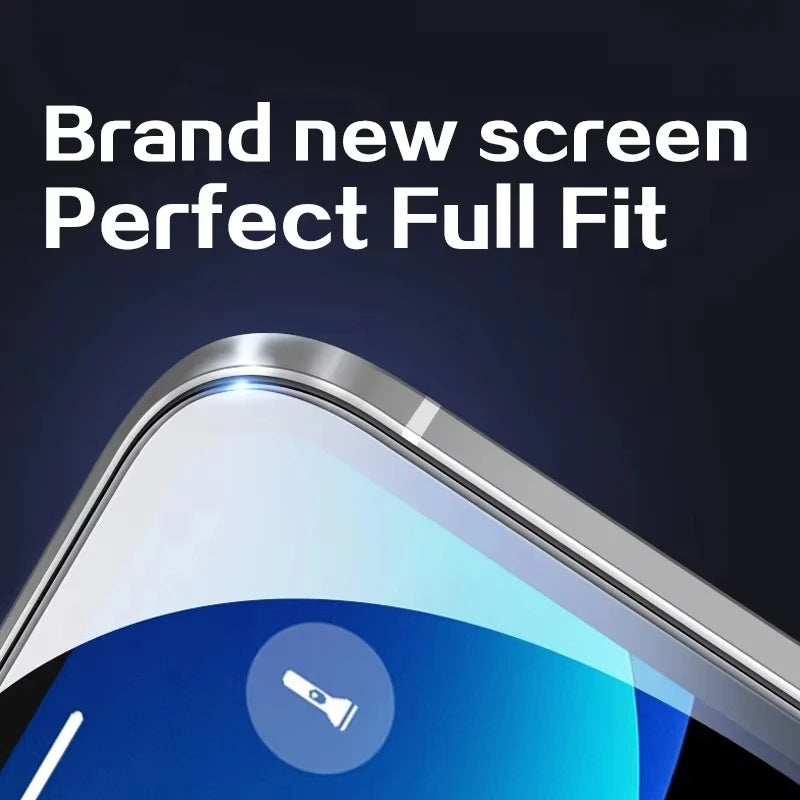 4PCS Tempered Glass for iPhone 17 16 16e 15 14 13 12 11 Pro Max Air Screen Protectors for iPhone X XR XS 7 8 SE 12 13 Mini Glass
