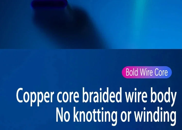 3 in 1 1.2M 6A Super Fast Charging Colorful Light Data Cable Drag Three RGB Breathing Gradient Car Charging Cable USB Universal