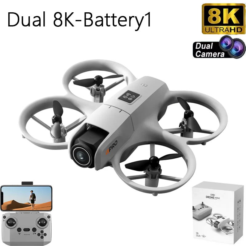 i1PRO Mini Drone Professional 8K HD Camera Drone 5G WIFI FPV UAV With screen remote control Avoidance Aerial Quadcopter Toy Gift