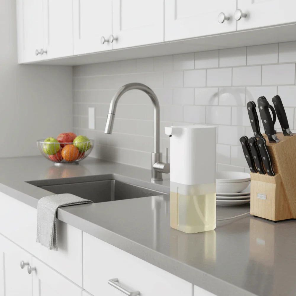 Touchless Operation Sensor Soap Dispenser Smart Sensor Automatic Hand Soap Dispenser Silent Operation Hand Sanitizer Dispenser