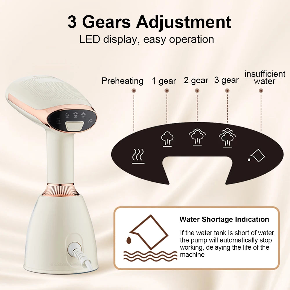 Steam Iron Portable Garment Steamer for Clothes Electric Handheld Garment Steamer Small Iron Steam Cleaner for Home Travel