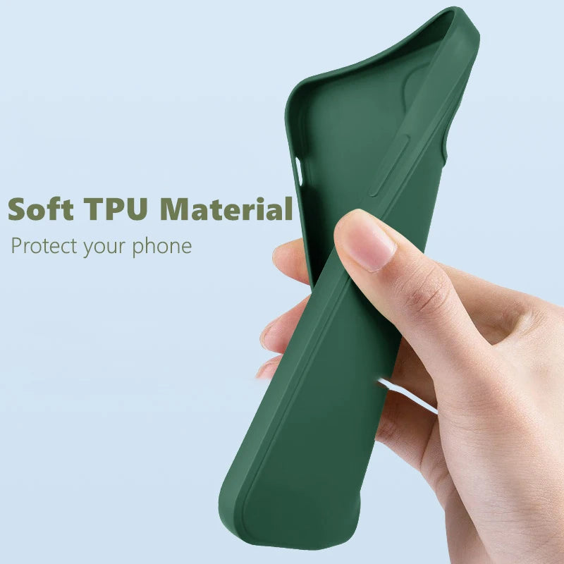 Luxury TPU Shockproof Soft Silicone Protective Phone Case For iPhone 17 Case For iPhone 17 Pro Max 17 Air Cover