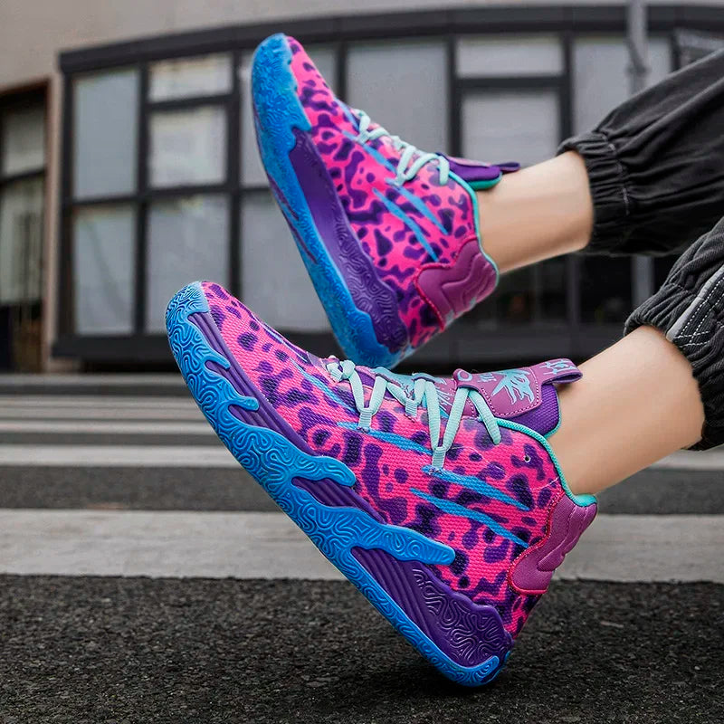 2025 New Basketball Shoes Men Breathable Comfortable Sneakers Training Sports Basketball Sneakers Women Shoes