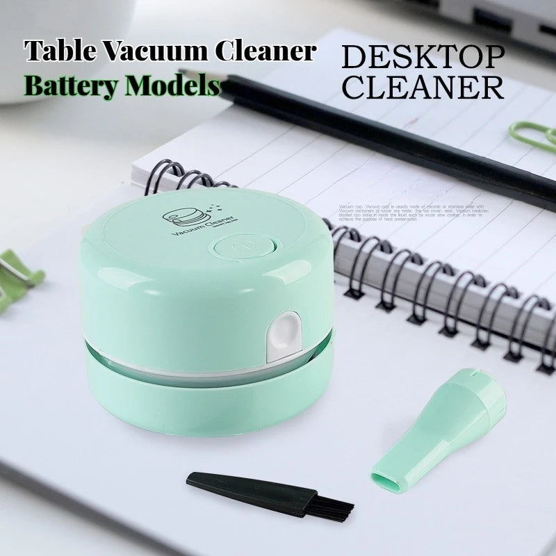 Silent Mini Portable Desktop Vacuum Cleaner – Ideal for Office & Study Desk Cleaning, Exquisite Gift for Home & Office