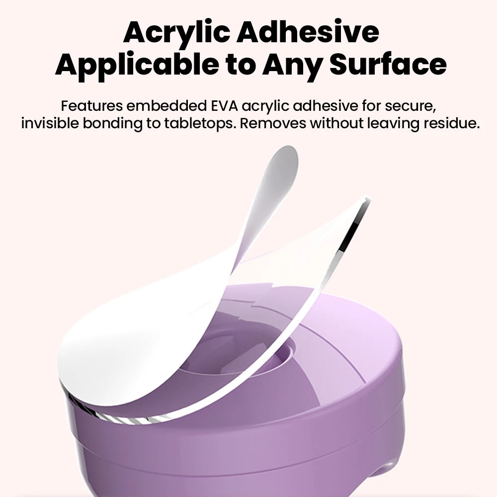 Magnetic Clip Cable Organizer Hook Smooth Adjustable Acrylic Universal Winder Under Desk Management Wire Keeper Cable