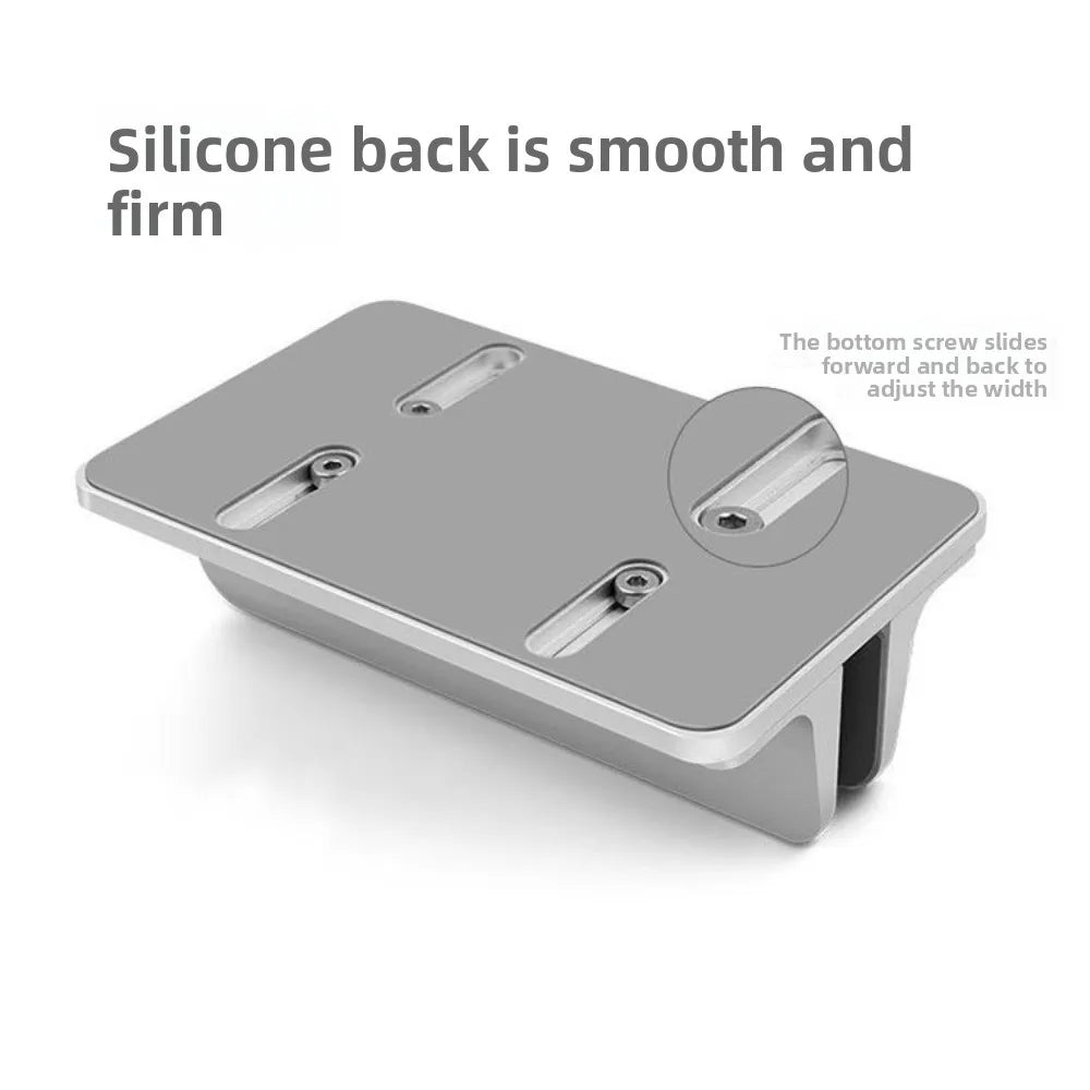 Space-Saving Vertical Laptop Stand Heat Dissipation Anti-slip Aluminum Laptops Holder Rust-proof Adjustable