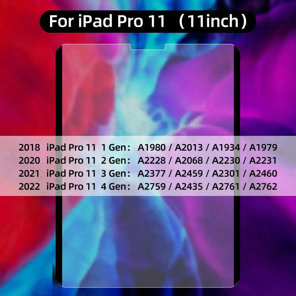 2025 For iPad Air 11 13 M2 Pro 11 13 M4 Magnetic Paper Feel Film for 10th 9.7 5 6th 10.5 10.2 7 8 9th mini 45 6 Screen Protector