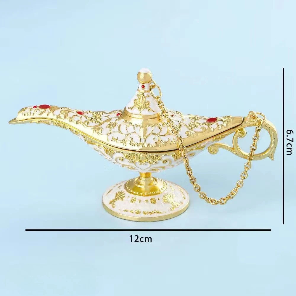 Aladdin Lamp Desktop Crafts Ornament Living Room Study Room Bedroom Decoration Holiday Gift Palace banquet decoration