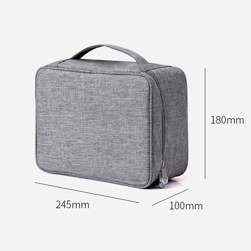 Electronics Organizer Travel Cable Organizer Bag for Electronics Accessories, Portable Tech Carring Large Storage Case for Charg