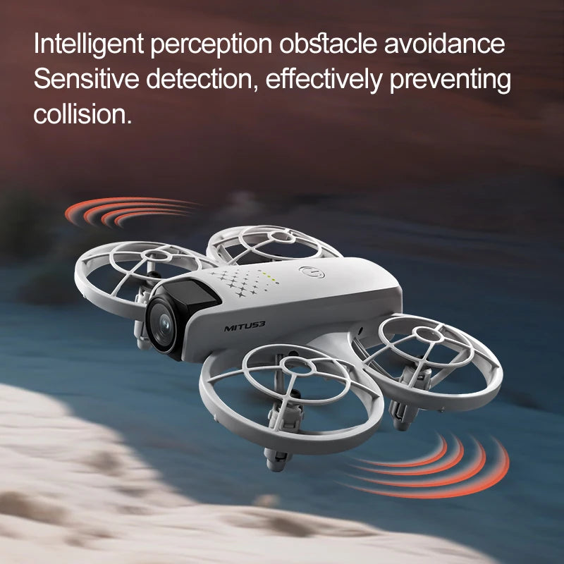 Professional HD V53 Drone 8k 6k 4k WIFI fpv Quadcopter Aircraft with Obstacle Avoidance for Aerial Photography Drone Camera Toys