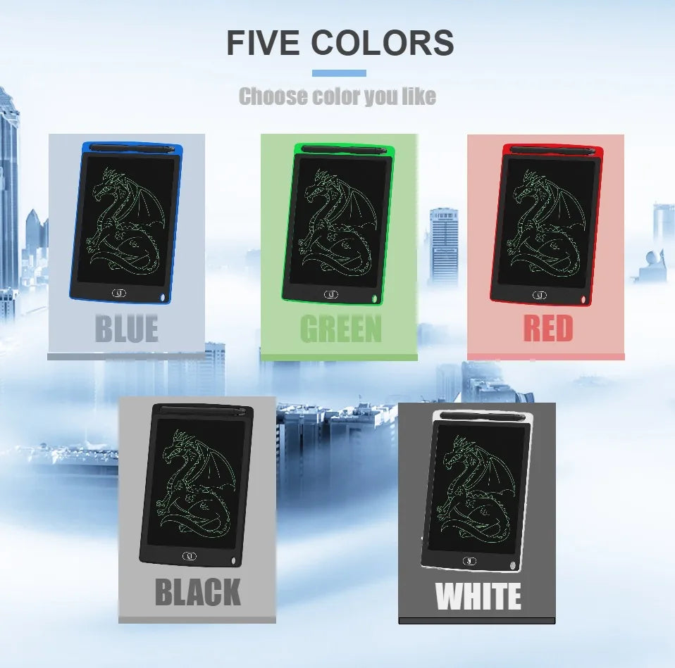 8.5'' LCD Writing Tablet Digital Graphic Tablets Electronic Handwriting LCD Drawing Tablet Pad Board Notepad Stylus Pen for Kids