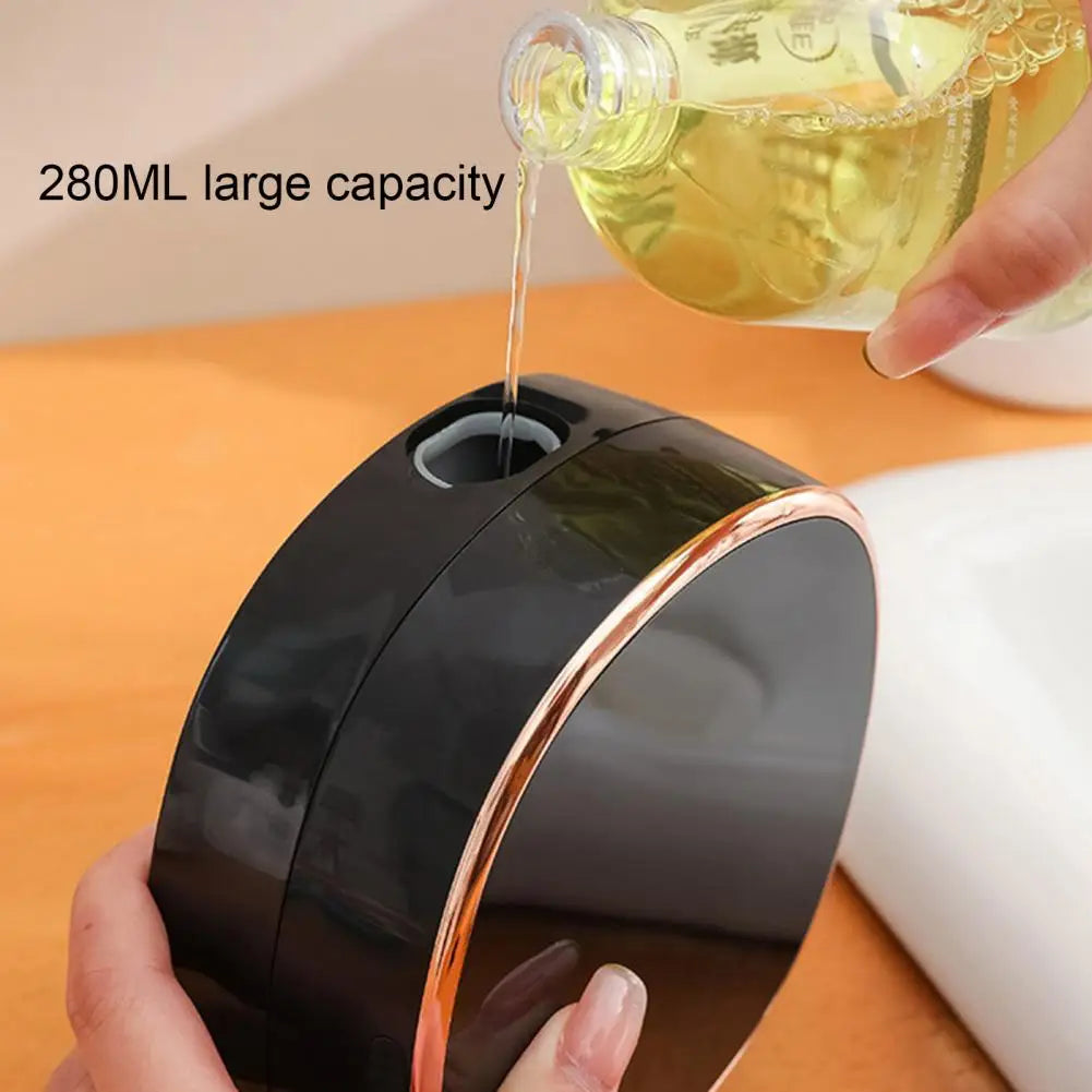 13.3*6cm Electric Touchless Soap Dispenser Wall Mount IPX5 Rechargeable Battery Operated High-tech Automatic Soap Dispensers