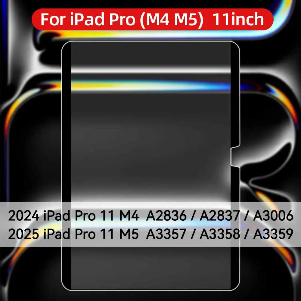 2025 For iPad Air 11 13 M2 Pro 11 13 M4 Magnetic Paper Feel Film for 10th 9.7 5 6th 10.5 10.2 7 8 9th mini 45 6 Screen Protector