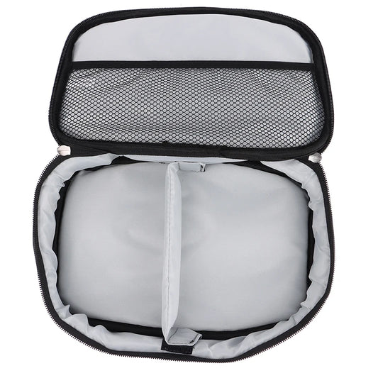 Water-Resistance Portable Carrying Case for PS5 Controller Shockproof Storage Handbag with Handle And Zipper Closure