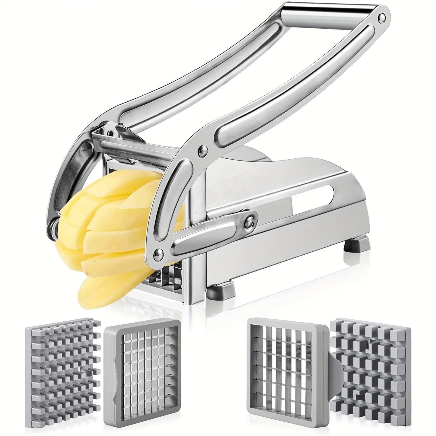 Potato Slicer Commercial Household Cucumber Radish Potato Lettuce Slicer Multifunction Stainless Steel Manual Vegetable Cutter