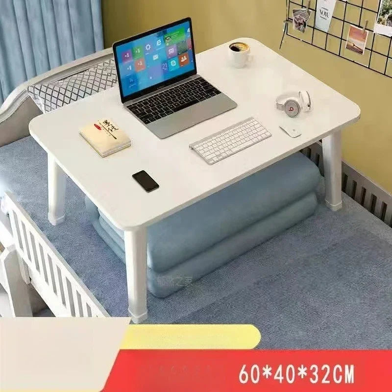 Computer Desk Folding Small Table College Students Study Dormitory Bedroom Lazy High Bed Sillon De Escritorio Office Furniture