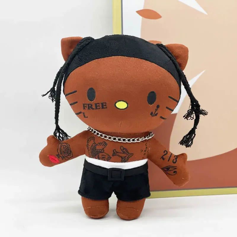 LIL PEEP Plush Doll Hello Selena Plush Toys Cute Cartoon Anime Plush Doll Soft Stuffed Dolls Room Decoration Kids Toy Gifts 22CM