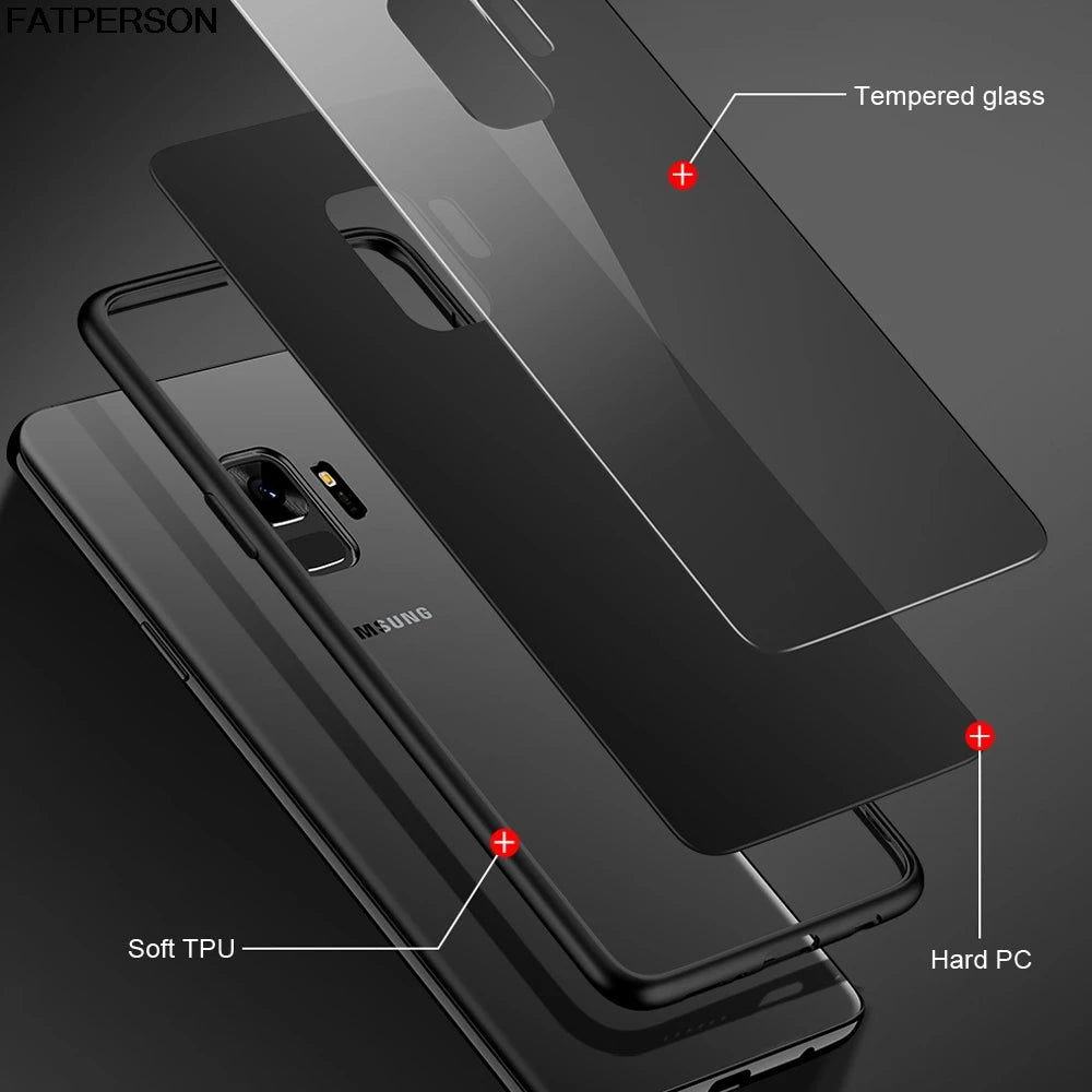 DIY glass Phone case For iphone 17 17Air 17Pro 17 ProMax capa Custom Tempered Glass Phone Case