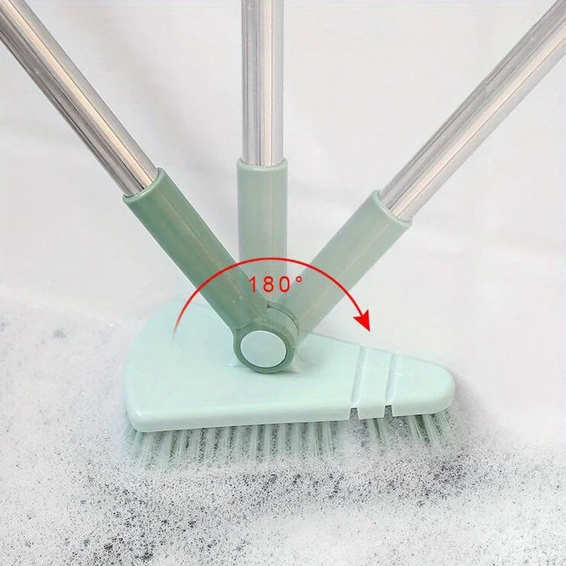Shower Scrubber, Long Handle Bathroom Cleaning Brush, For Bathroom, Shower, Floor, Wall, Cleaning Supplies, Cleaning Tool,
