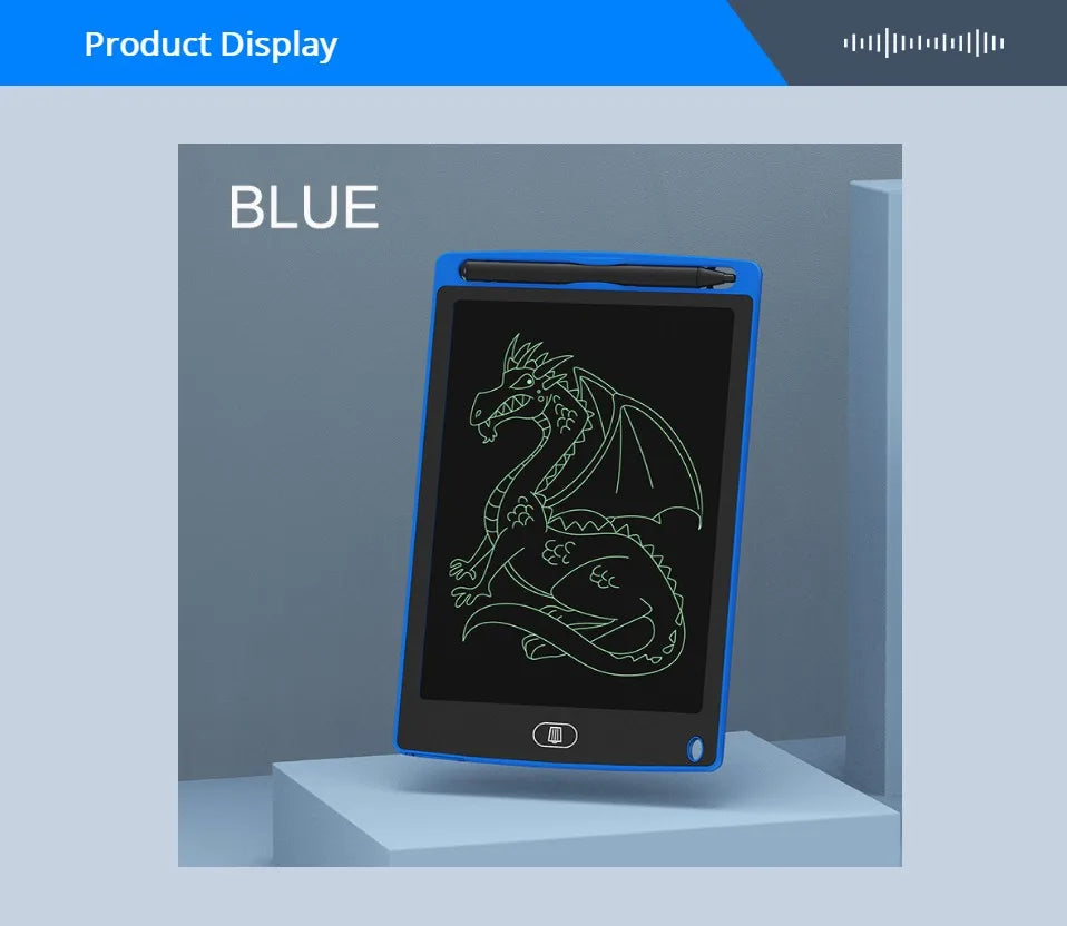 8.5'' LCD Writing Tablet Digital Graphic Tablets Electronic Handwriting LCD Drawing Tablet Pad Board Notepad Stylus Pen for Kids