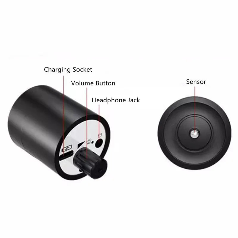 Water Leak Detector Multi-functional Sound Detector For Pipe Water Leak Suitable for leak detection of various construction pipe