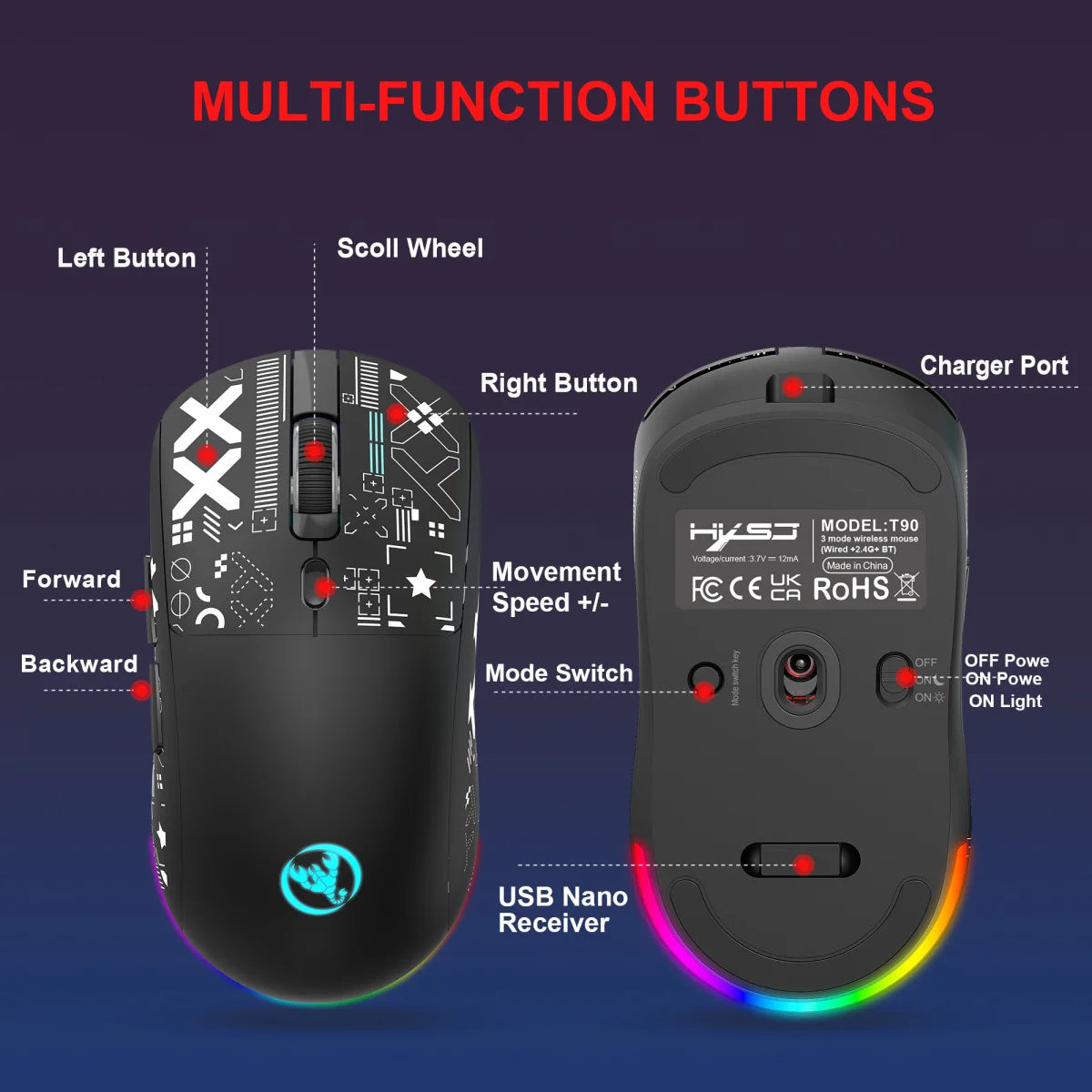 Teclado mecanico bluetooth gamer keyboard mouse sem fio gaming 60% mechanical keyboards teclados  key board para computadora