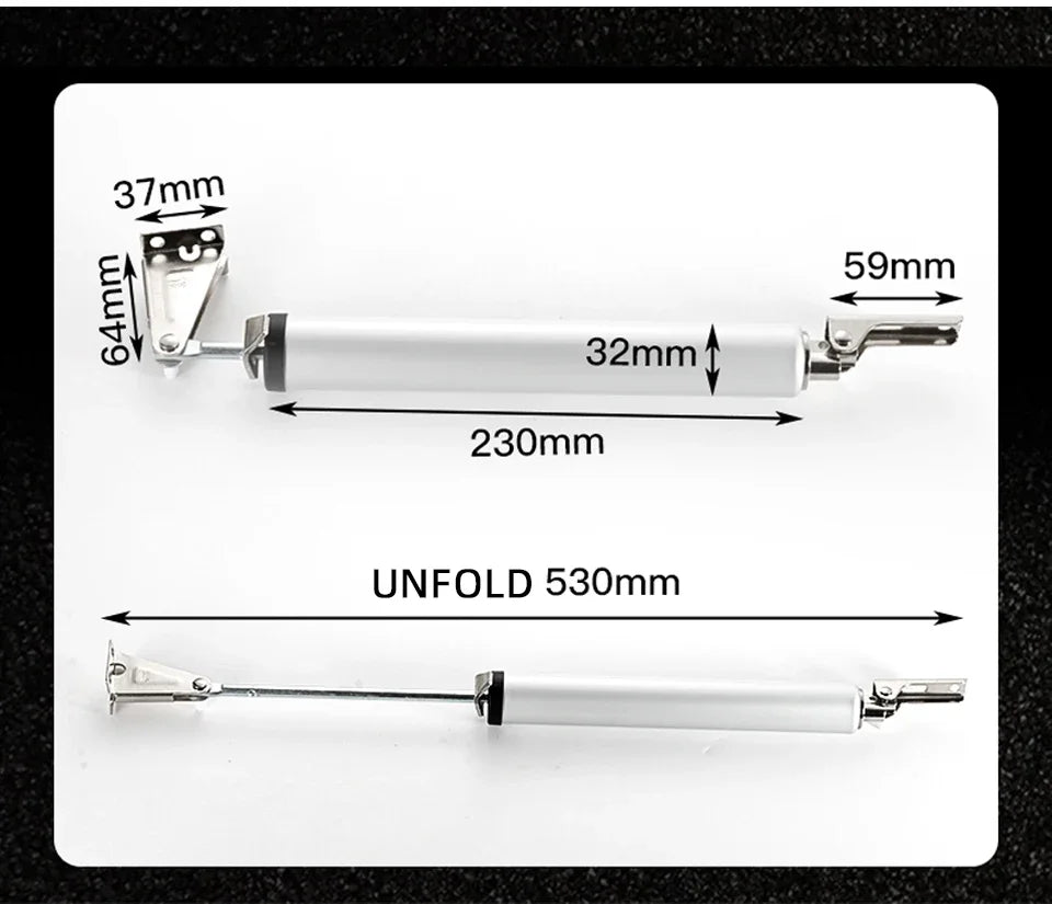 Automatic Spring Door Closer Stop Buffer Speed 90 Degree Positioning Closing Folding Hardware