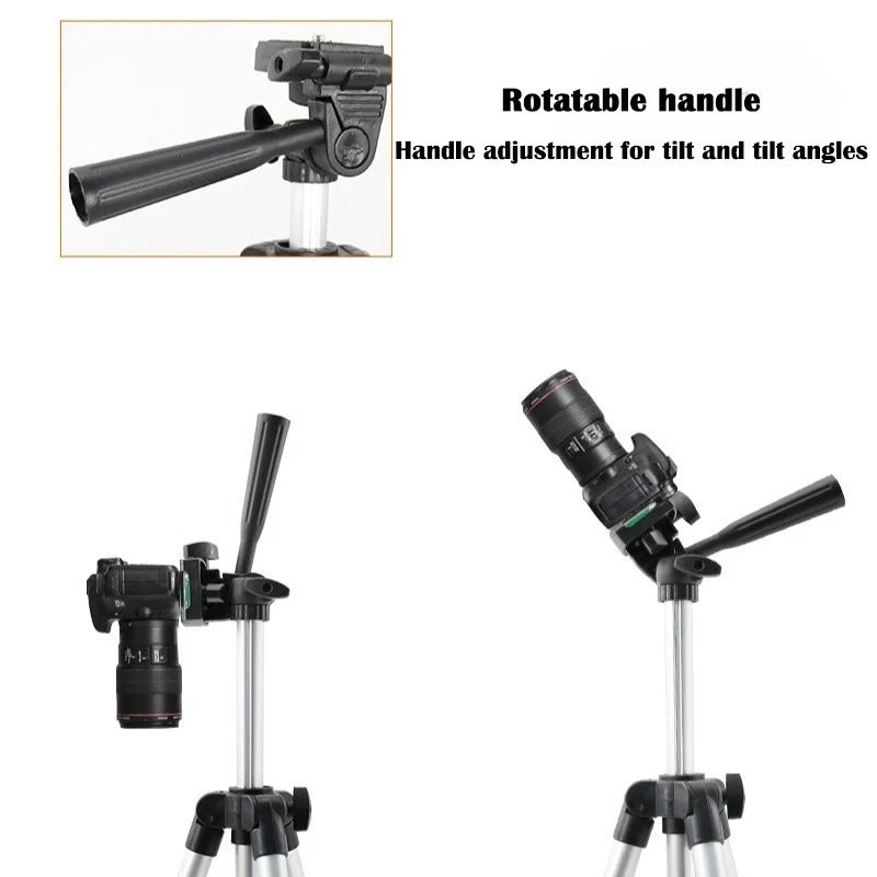 102cmTripod For Phone  Video Recording Phone Tripod Stand with Bluetooth Remote Universal Camera Phone Photography Stand
