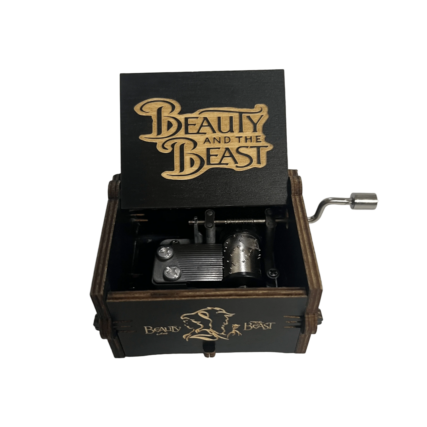 Hot Anime Wooden Carved Music Box Premium Home Decoration Ornament Gift for Christmas/Birthday/Valentine's Day Handmade Gift
