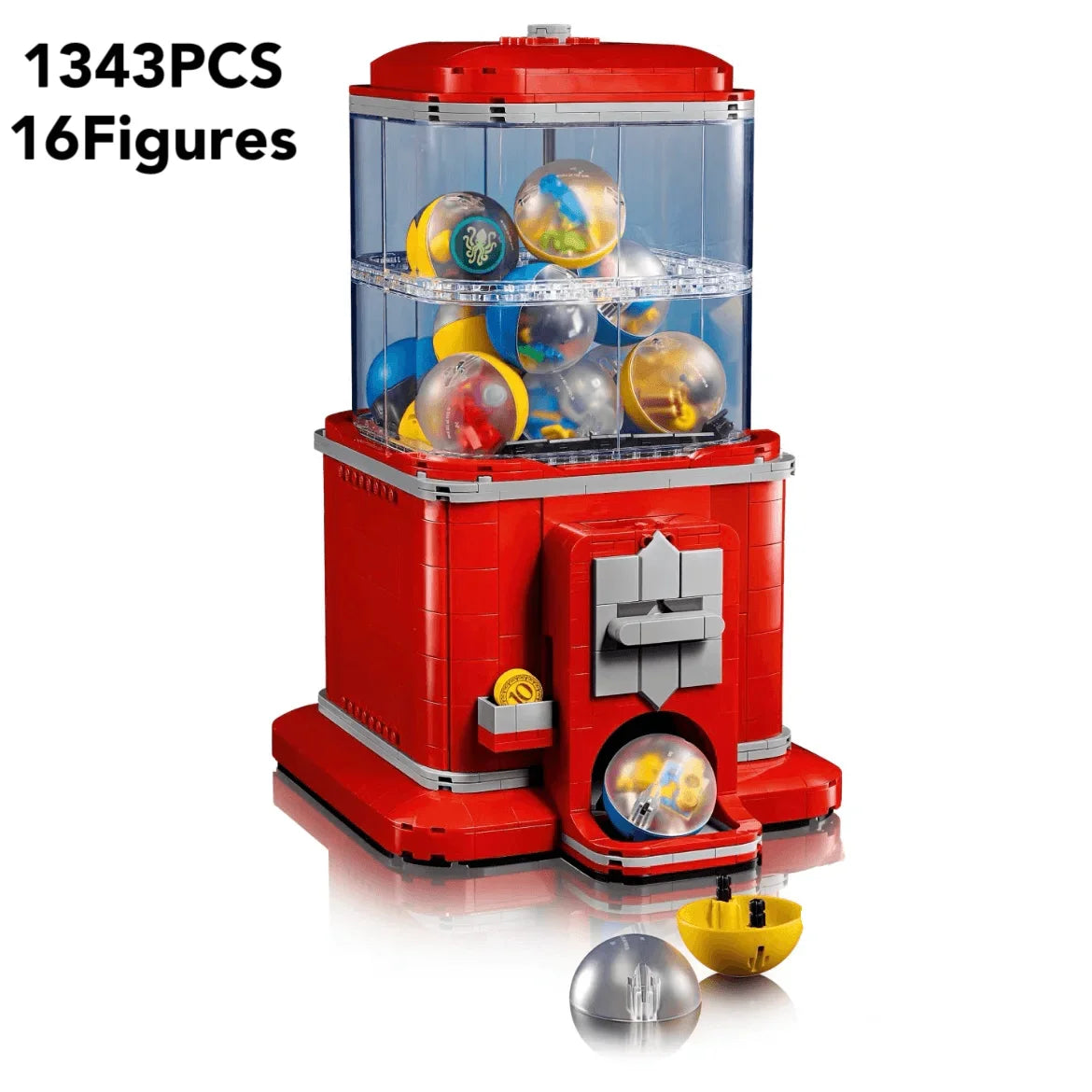 MOC Technik Characters Vending Machine Model Building Blocks Set Creative Educational Toys Christmas Gifts For Boys Kids