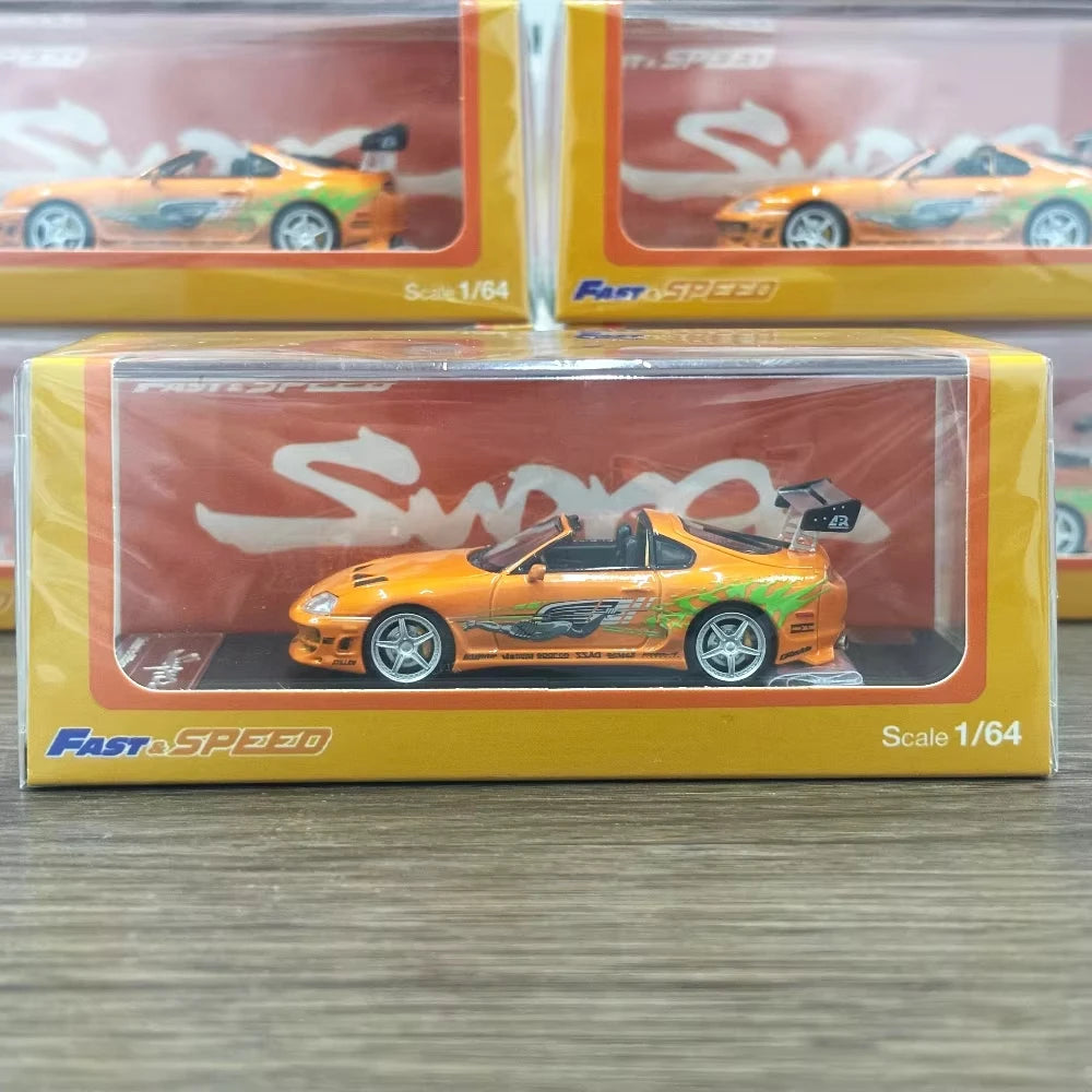 Fast Speed 1:64 A80 Z Targe Fast Furious Diecast Model Car