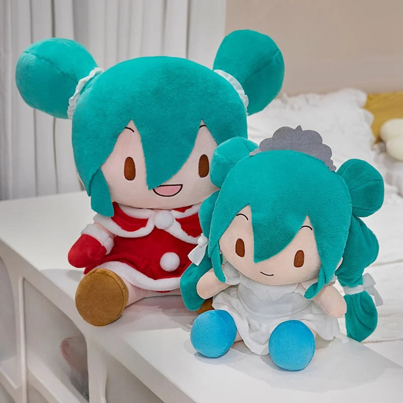 Anime Original Miku Fufu Plush Toys Preciality Collection SEGA Hatsune Miku Spring Onion stuffed dolls Toys Kids Birthday Gifts
