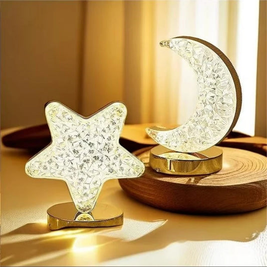 Bedroom Bedside Lamp with A Luxurious and High-end Feel, Internet Famous Decorative Atmosphere Lamp, Simple Charging Night Light