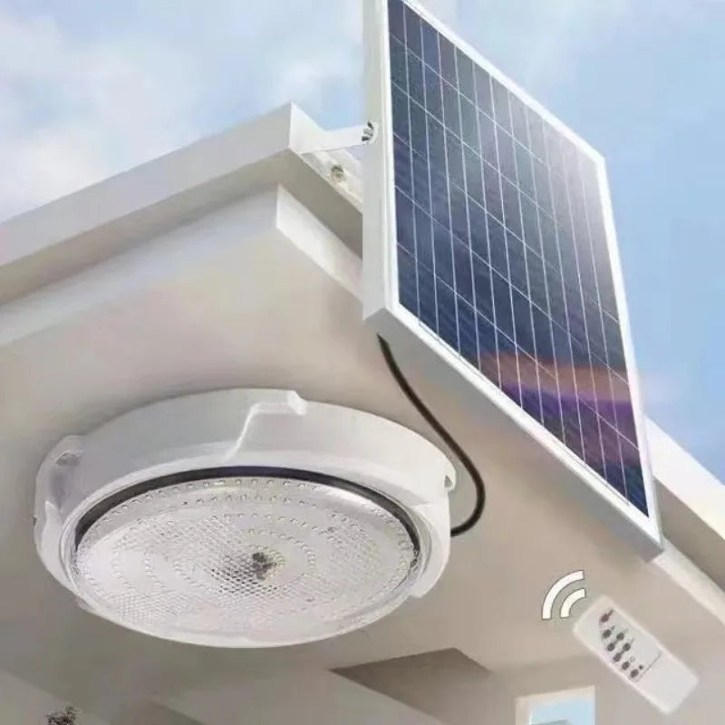 Solar lights Indoor Home Top Ceiling House Outdoor Garden pandent light Panel Lamp Fixture For Corridor Garden Living Room
