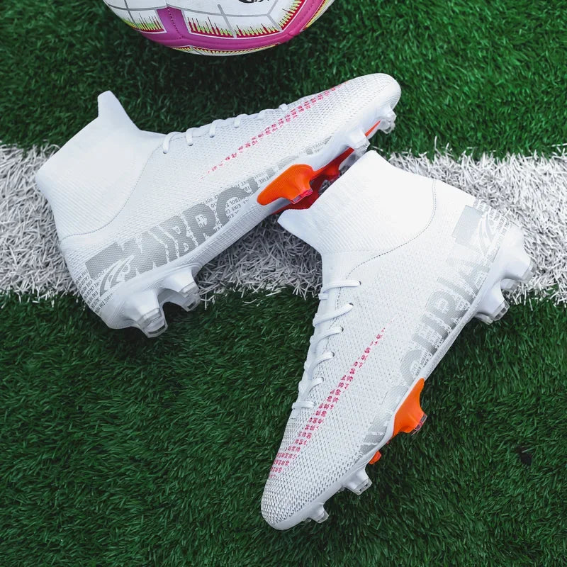 Professional Football Shoes Men TF/FG Society Cleats Soccer Shoes Original Indoor Football Field Boots Training Kid Sneaker Fast