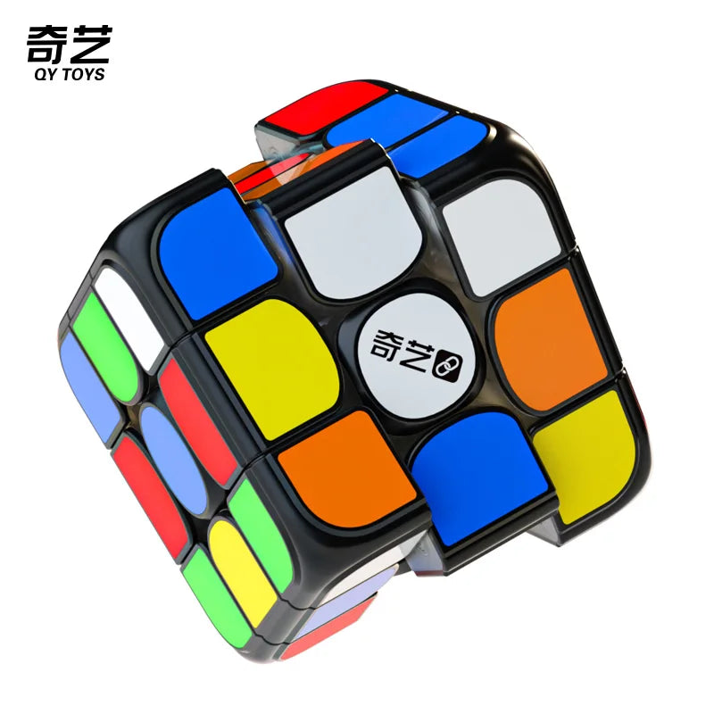 Qiyi 3x3 Smart Cube Speed Cube 3x3x3 Magnetic Magic Cube Stickerless Professional Ai Speed Cubes Bluetooth App Kids Toys