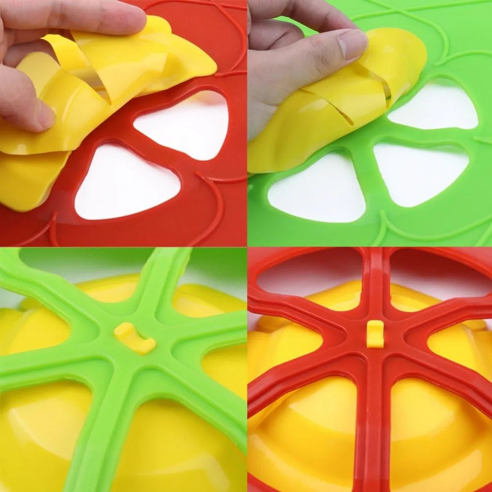 1Pcs Anti Overflow Boiling Protection Silicone Pot Lid Multifunctional Cooking Tool for Boiling Protection Kitchenware