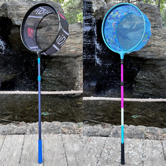 Portable Fishing Landing Net Convenient to Operate Powerful Design Outdoor Tools Suitable for Fishing on Boat River