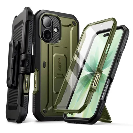 For iPhone 17 Case 6.3" (2025) SUPCASE UB Pro Full-Body Heavy Duty Rugged Phone Case with Built-in Screen Protector